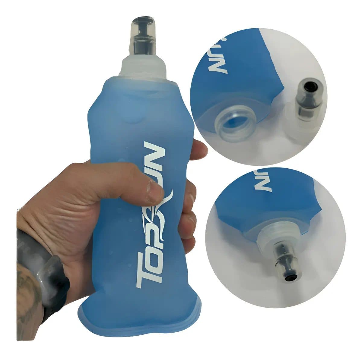 Soft flask (garrafa flexível de compressão)